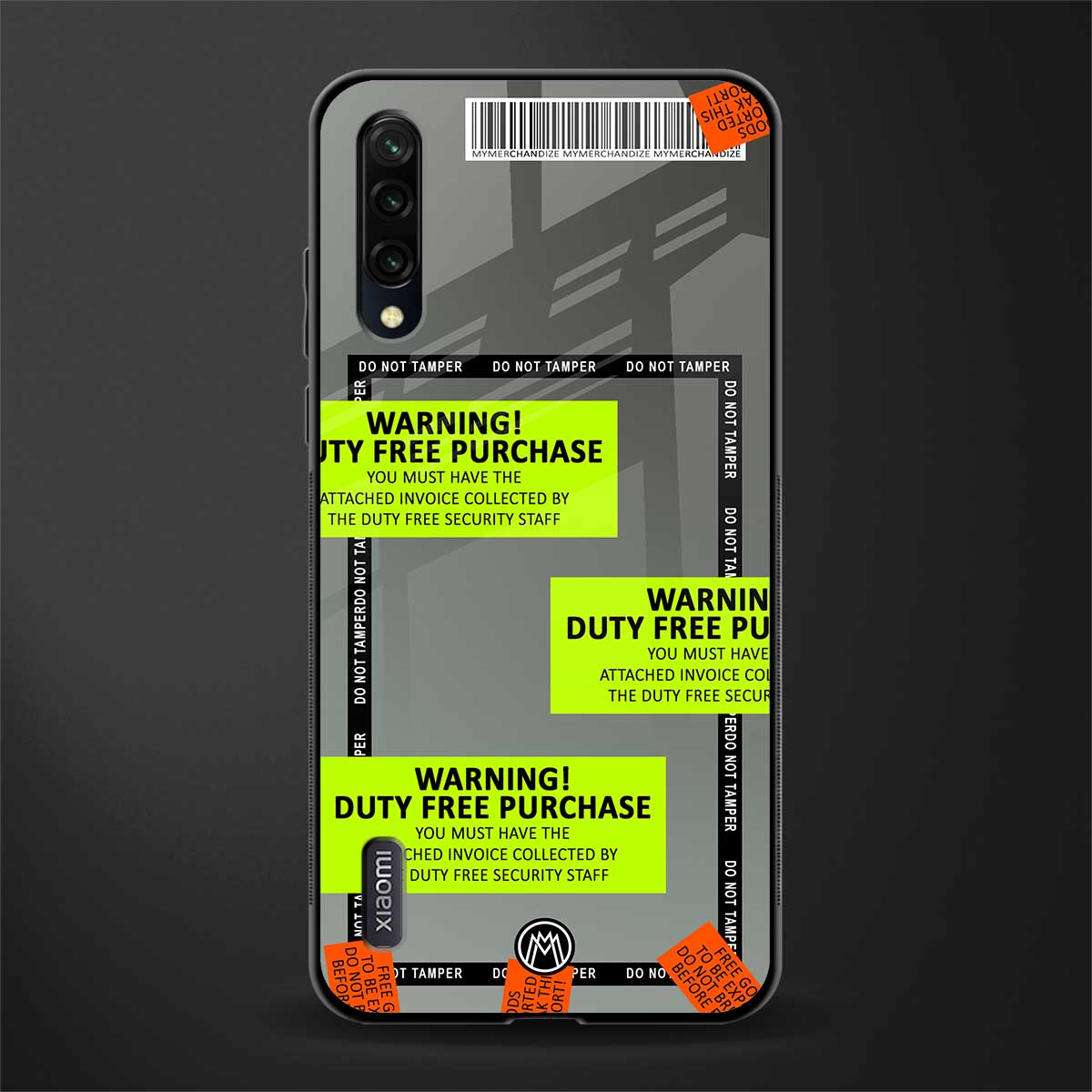 duty free purchase glass case for mi a3 redmi a3 image