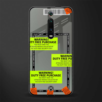 duty free purchase glass case for redmi k20 pro image
