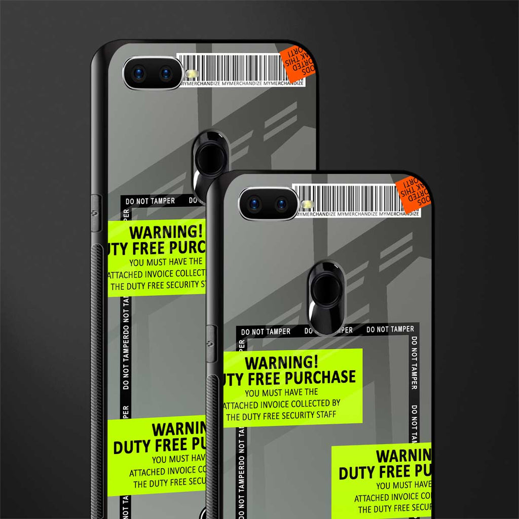duty free purchase glass case for oppo a7 image-2