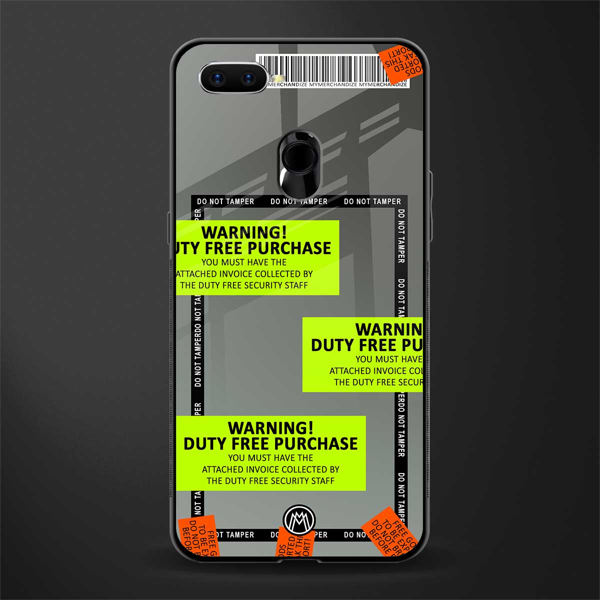 duty free purchase glass case for oppo a7 image