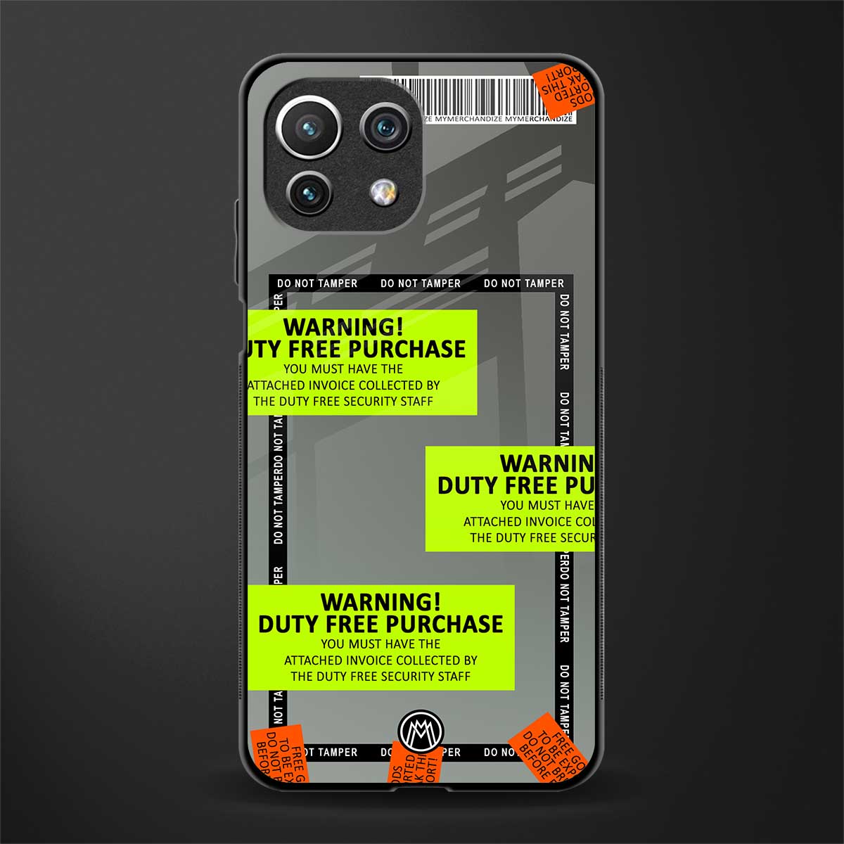 duty free purchase glass case for mi 11 lite image