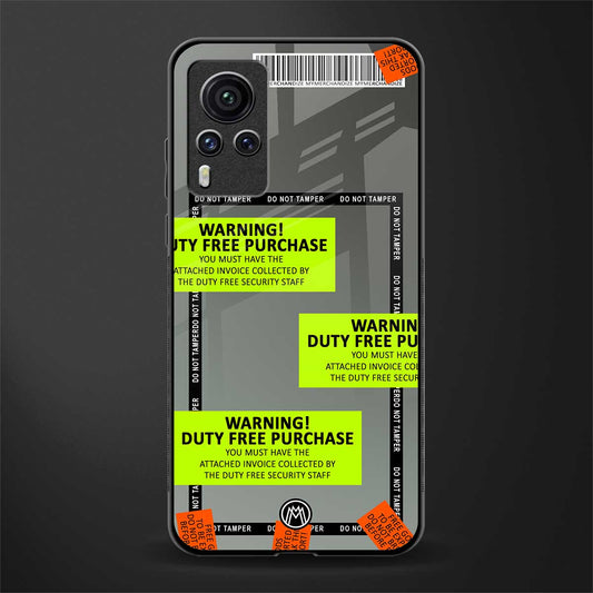 duty free purchase glass case for vivo x60 pro image