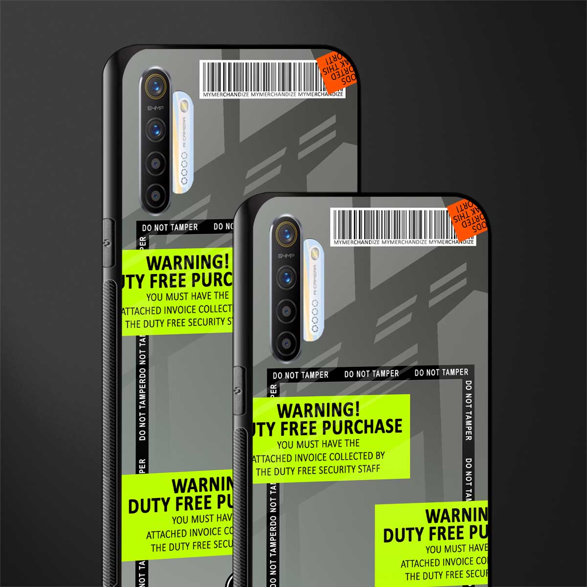 duty free purchase glass case for realme xt image-2
