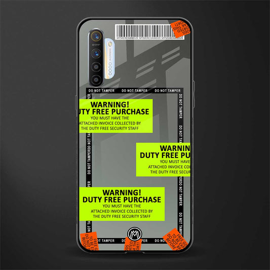 duty free purchase glass case for realme x2 image