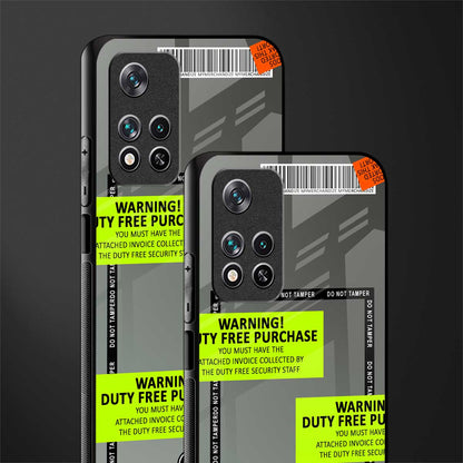 duty free purchase glass case for xiaomi 11i 5g image-2