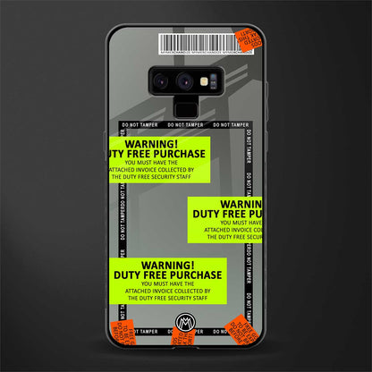 duty free purchase glass case for samsung galaxy note 9 image