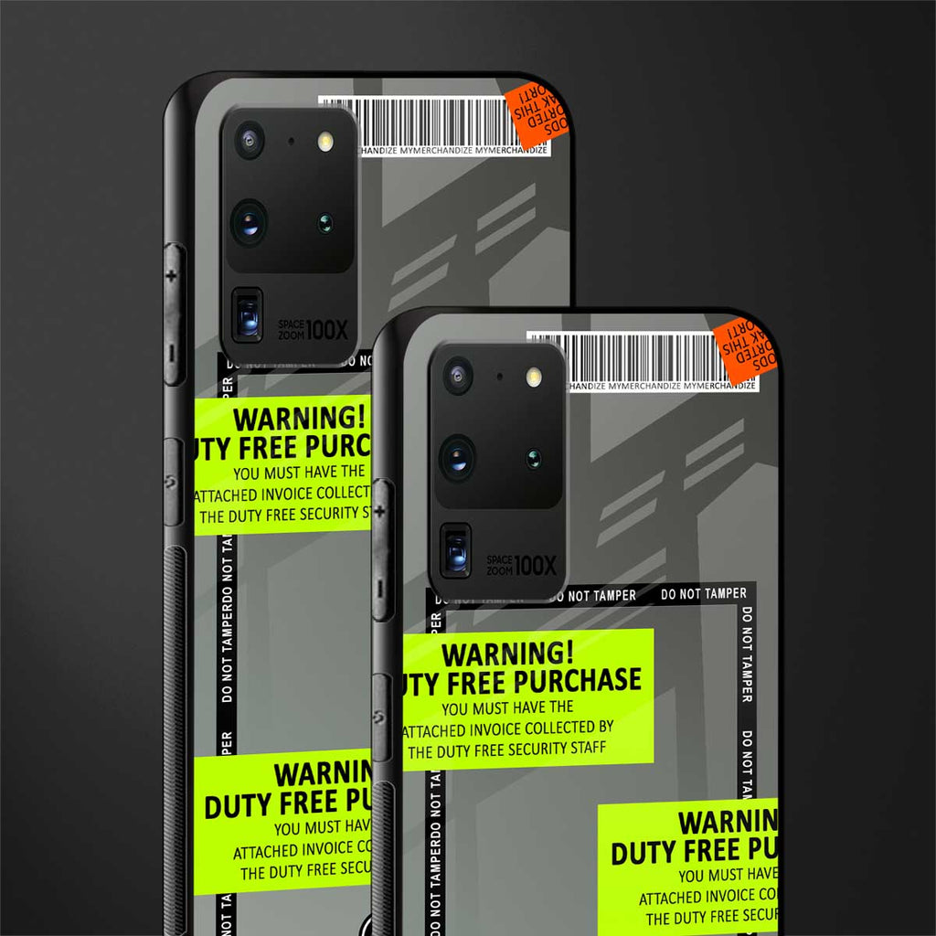 duty free purchase glass case for samsung galaxy s20 ultra image-2