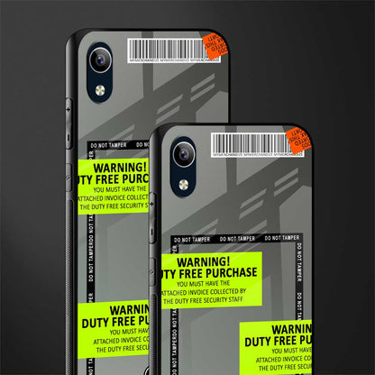 duty free purchase glass case for vivo y1s without fingerprint image-2