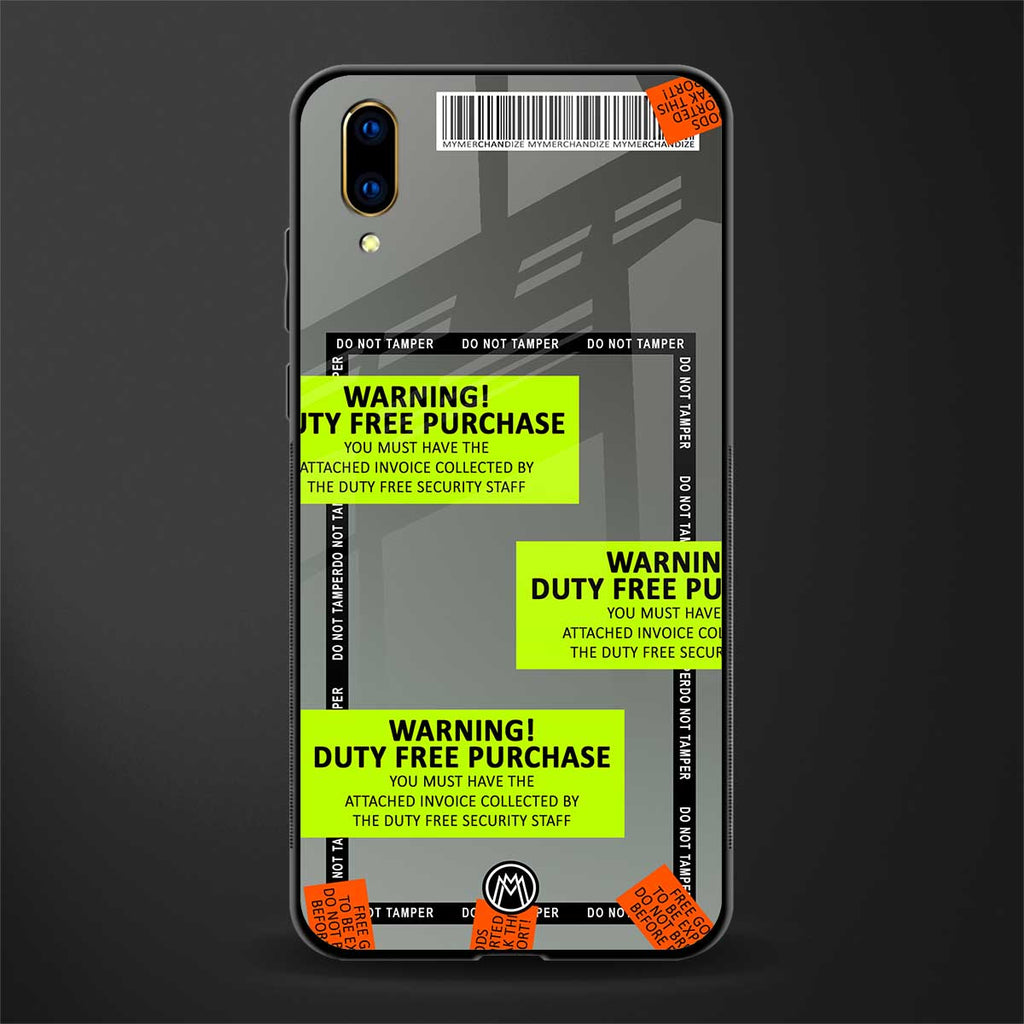 duty free purchase glass case for vivo v11 pro image