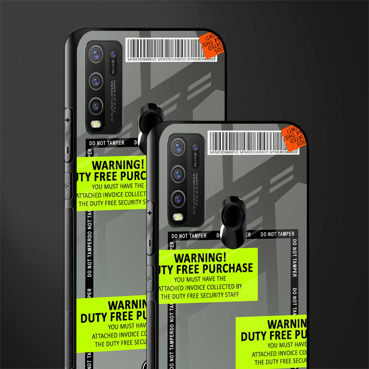 duty free purchase glass case for vivo y50 image-2
