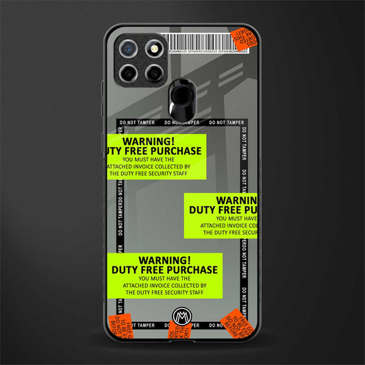 duty free purchase glass case for realme narzo 30a image