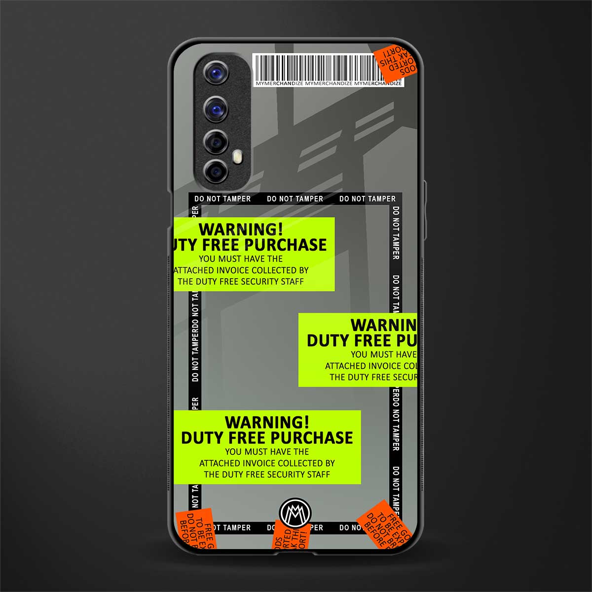 duty free purchase glass case for realme 7 image
