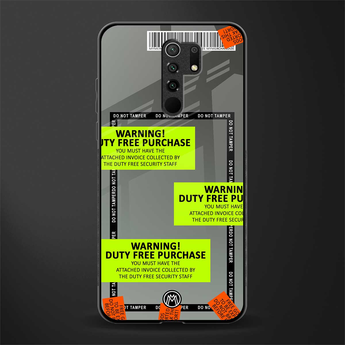 duty free purchase glass case for redmi 9 prime image