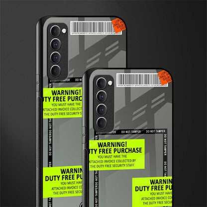 duty free purchase glass case for oppo reno 4 pro image-2