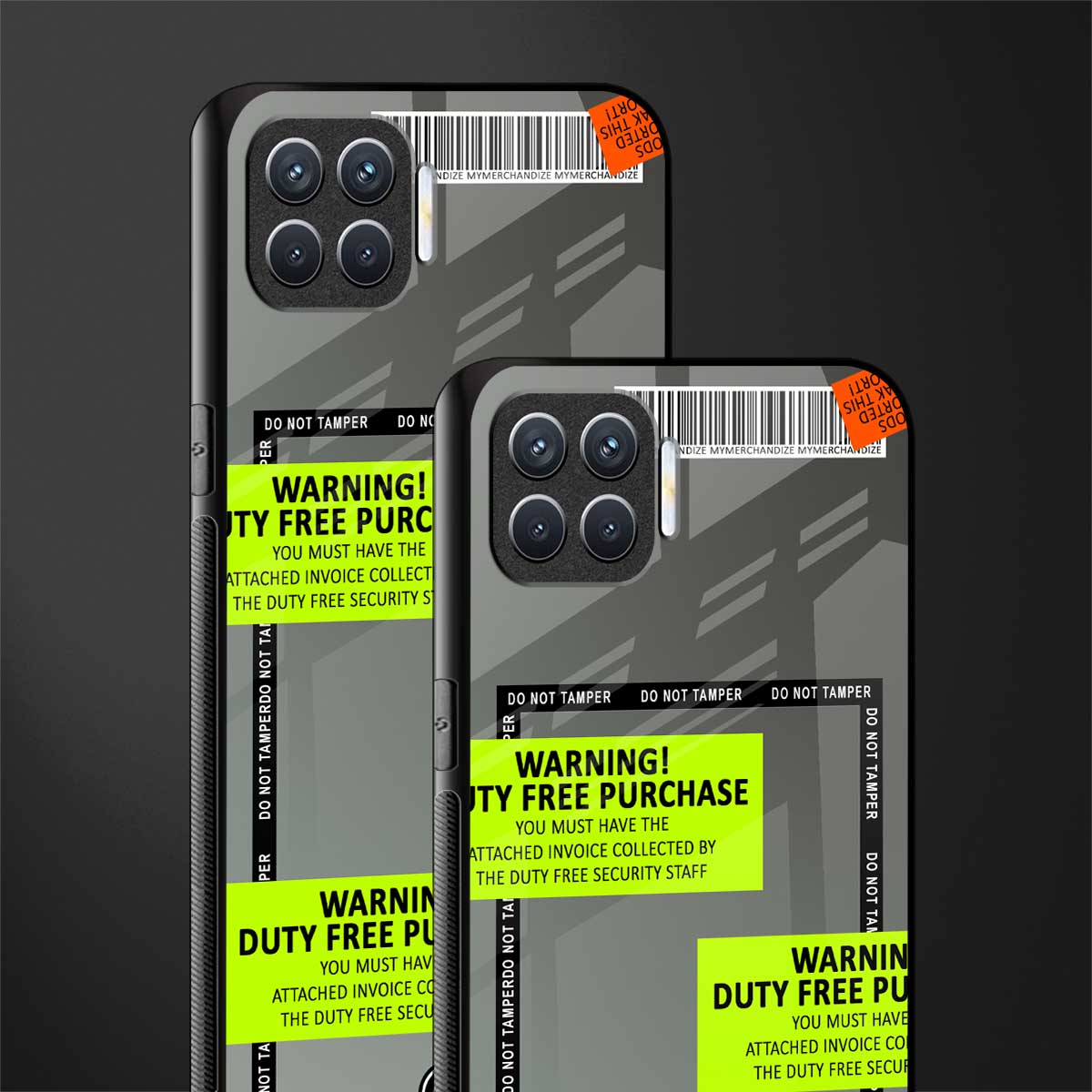 duty free purchase glass case for oppo f17 pro image-2