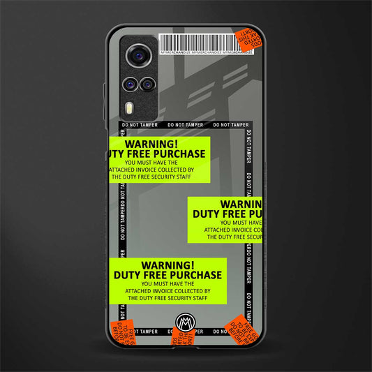 duty free purchase glass case for vivo y51 image