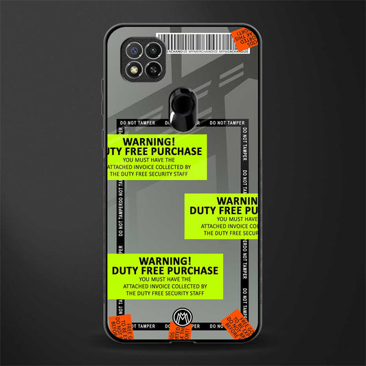 duty free purchase glass case for redmi 9 image