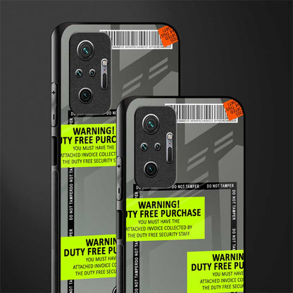 duty free purchase glass case for redmi note 10 pro max image-2