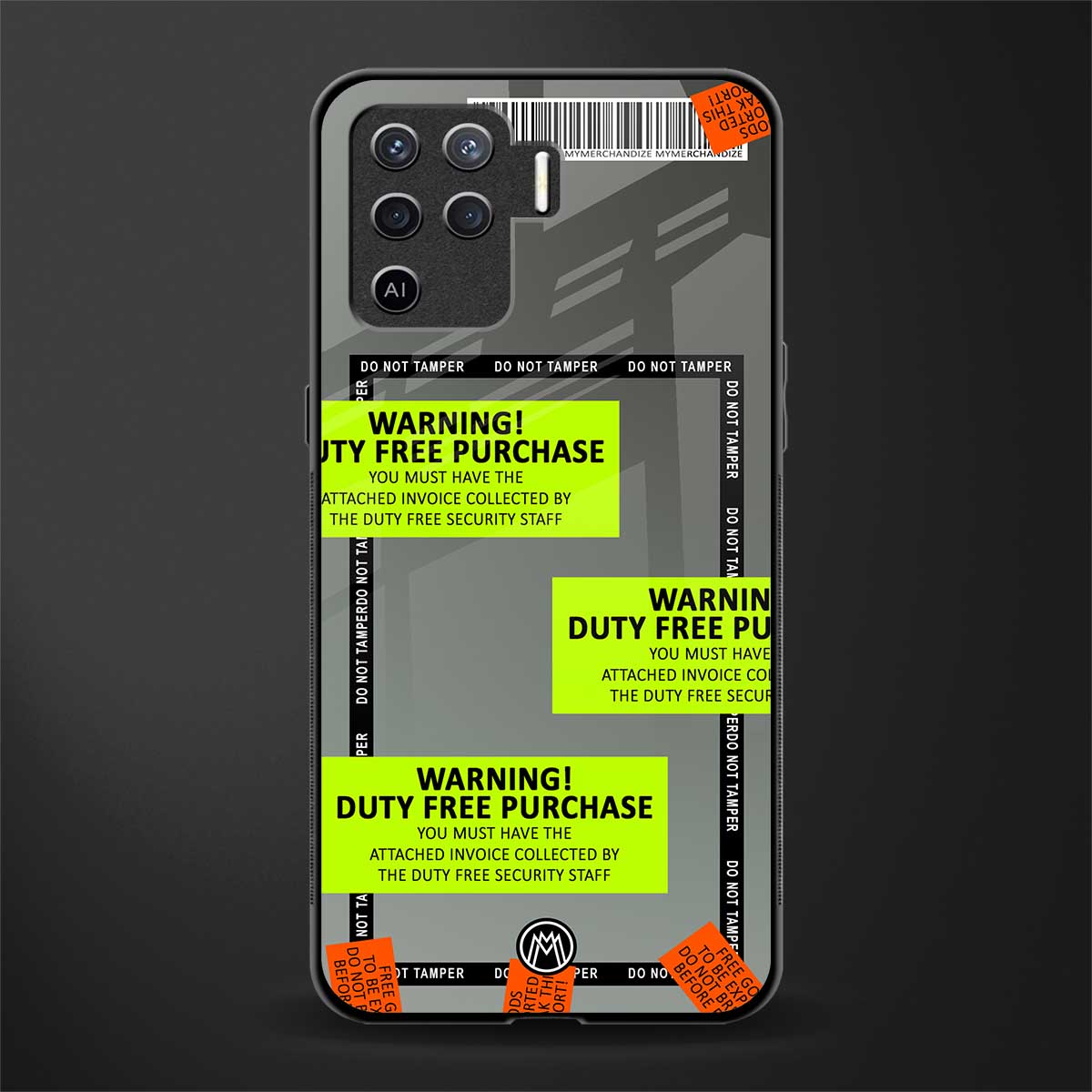 duty free purchase glass case for oppo f19 pro image