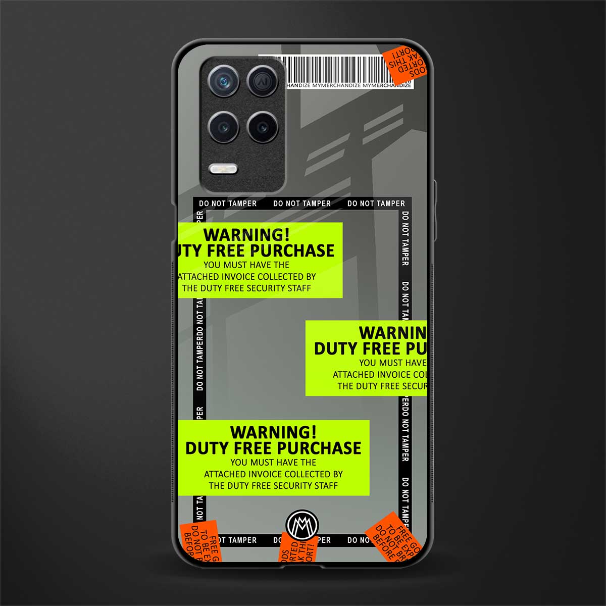 duty free purchase glass case for realme 8 5g image