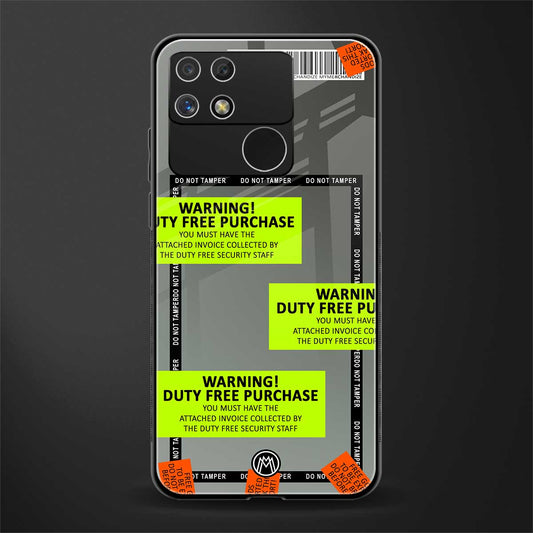 duty free purchase back phone cover | glass case for realme narzo 50a