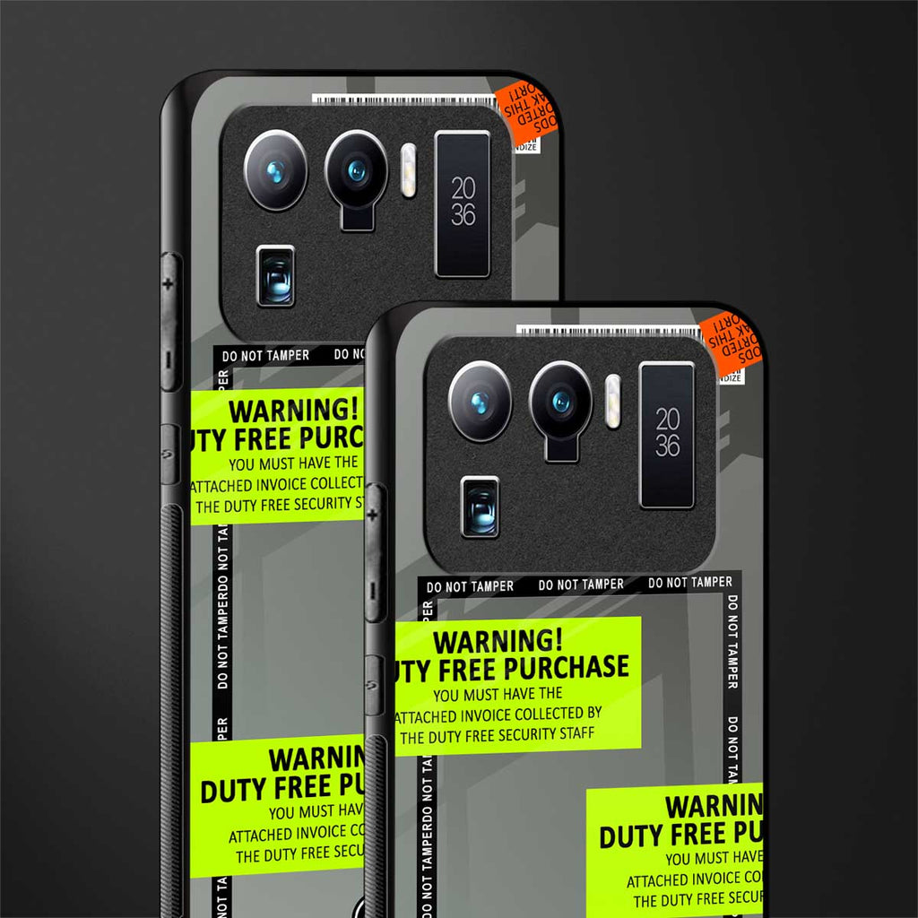 duty free purchase glass case for mi 11 ultra 5g image-2