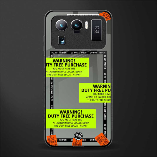 duty free purchase glass case for mi 11 ultra 5g image