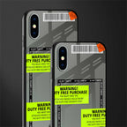duty free purchase glass case for iphone xs image-2