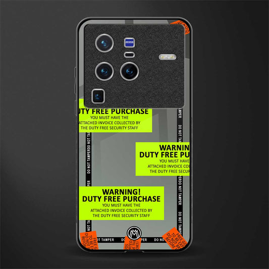 duty free purchase glass case for vivo x80 pro 5g image