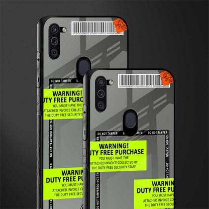duty free purchase glass case for samsung a11 image-2