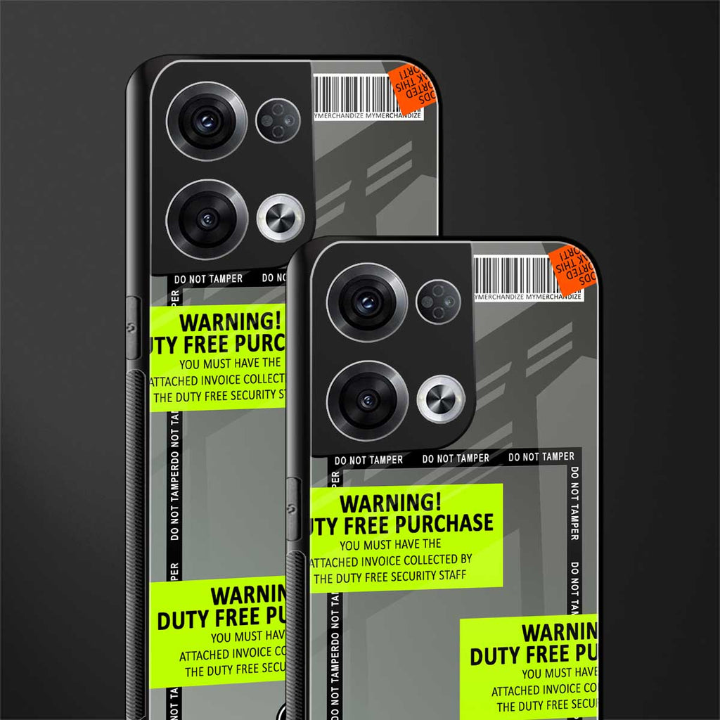 duty free purchase back phone cover | glass case for oppo reno 8