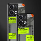 duty free purchase back phone cover | glass case for oppo reno 8