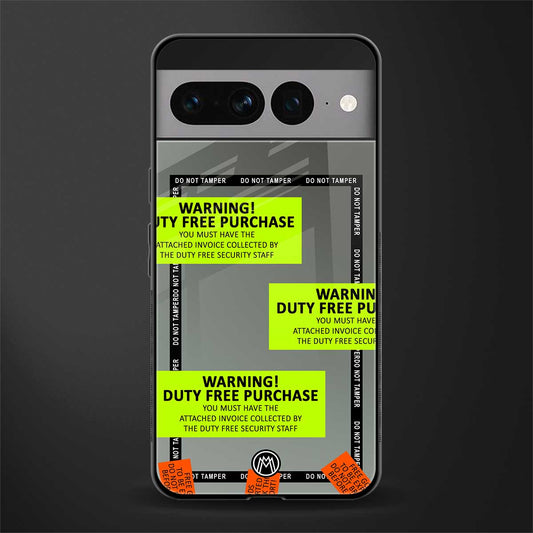 duty free purchase back phone cover | glass case for google pixel 7 pro