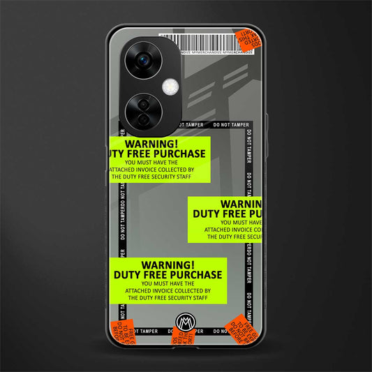 duty free purchase back phone cover | glass case for oneplus nord ce 3 lite