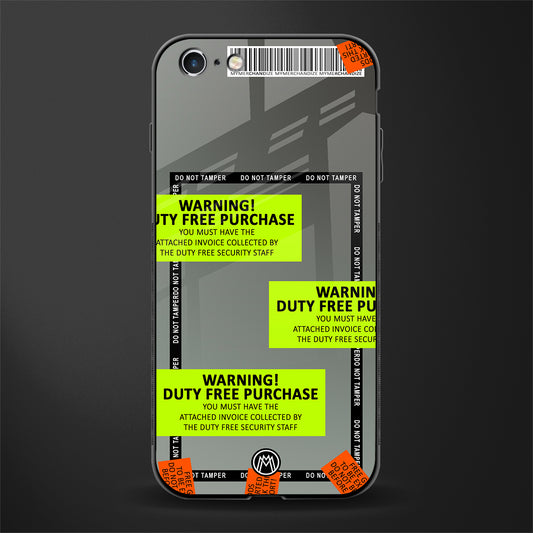 duty free purchase glass case for iphone 6 image