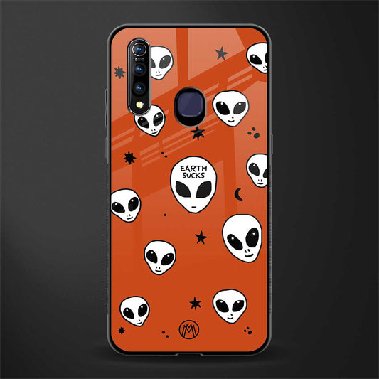 earth sucks glass case for vivo z1 pro image