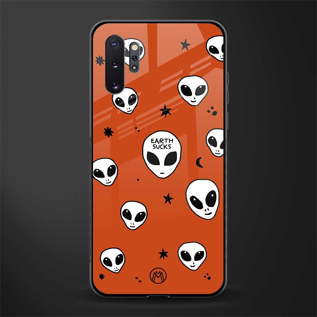 earth sucks glass case for samsung galaxy note 10 plus image