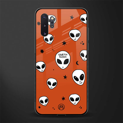earth sucks glass case for samsung galaxy note 10 plus image