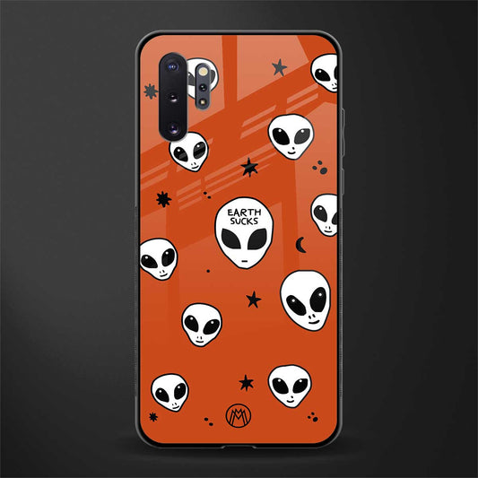 earth sucks glass case for samsung galaxy note 10 plus image