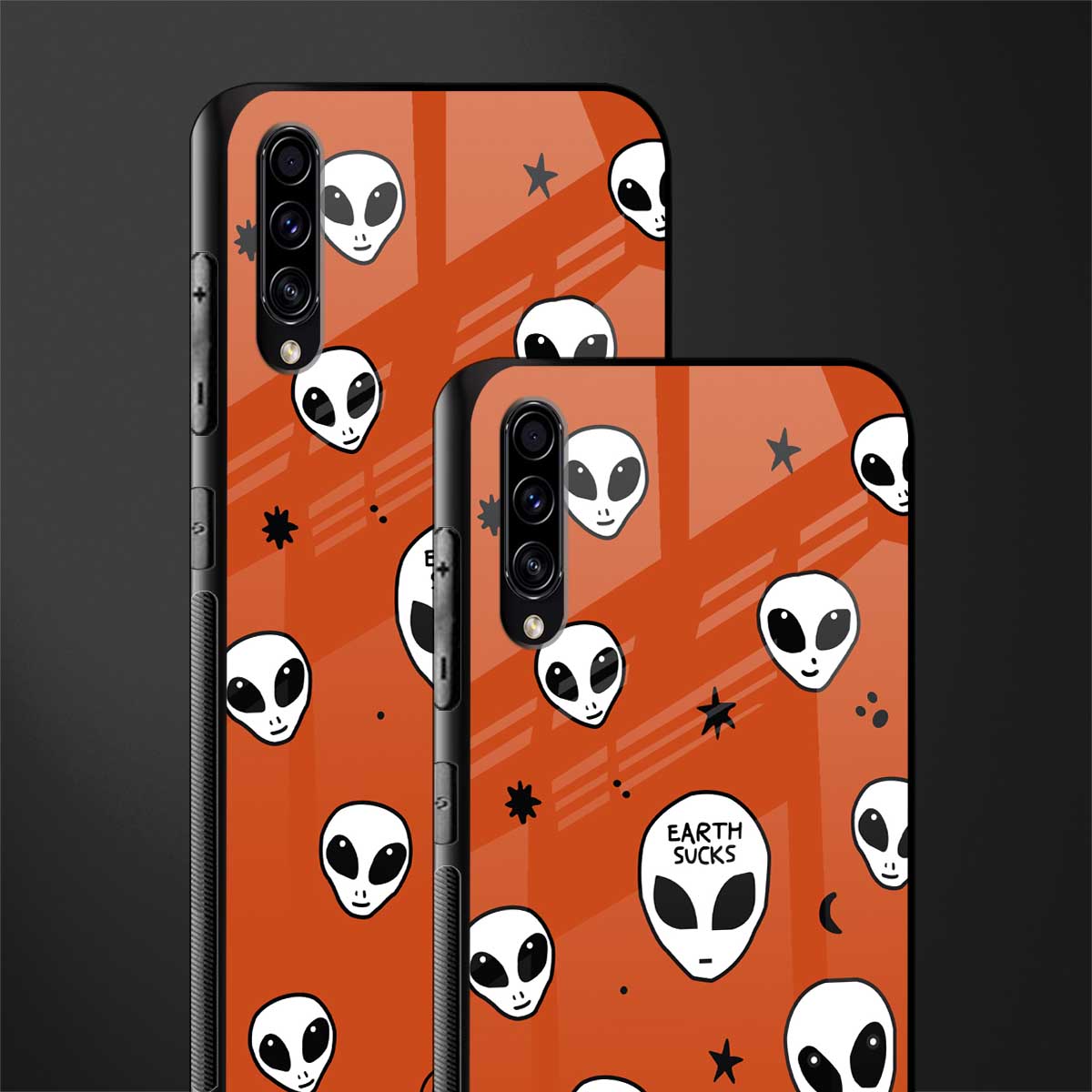 earth sucks glass case for samsung galaxy a70s image-2
