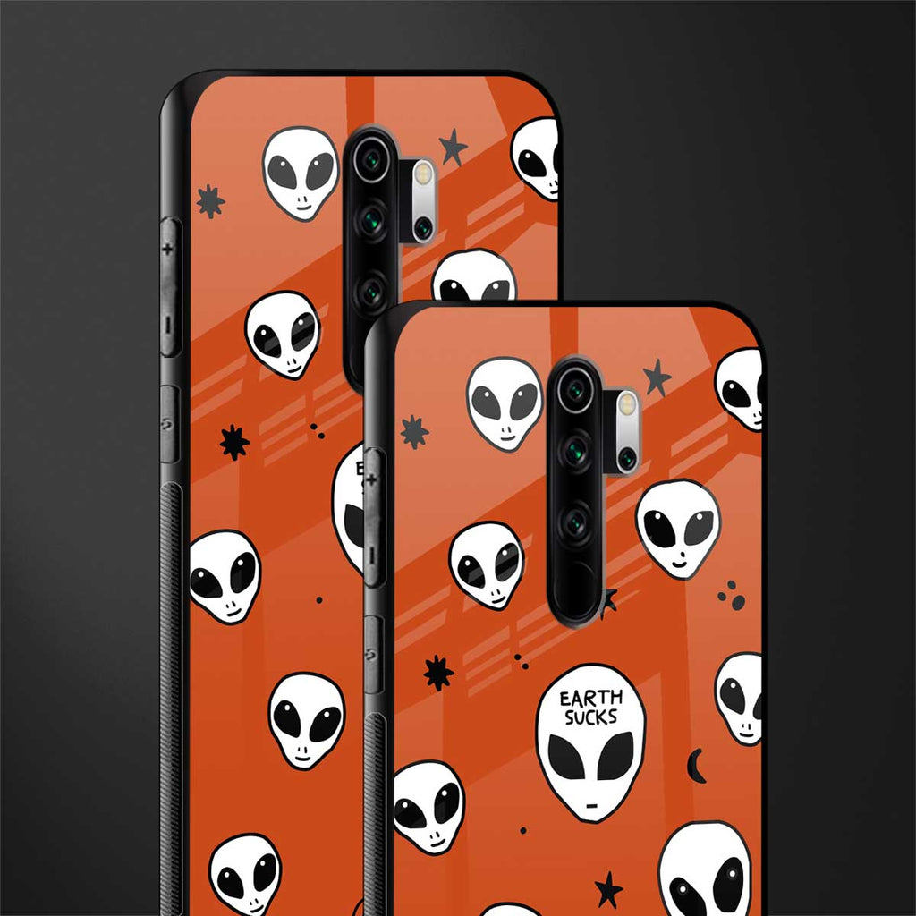 earth sucks glass case for redmi note 8 pro image-2
