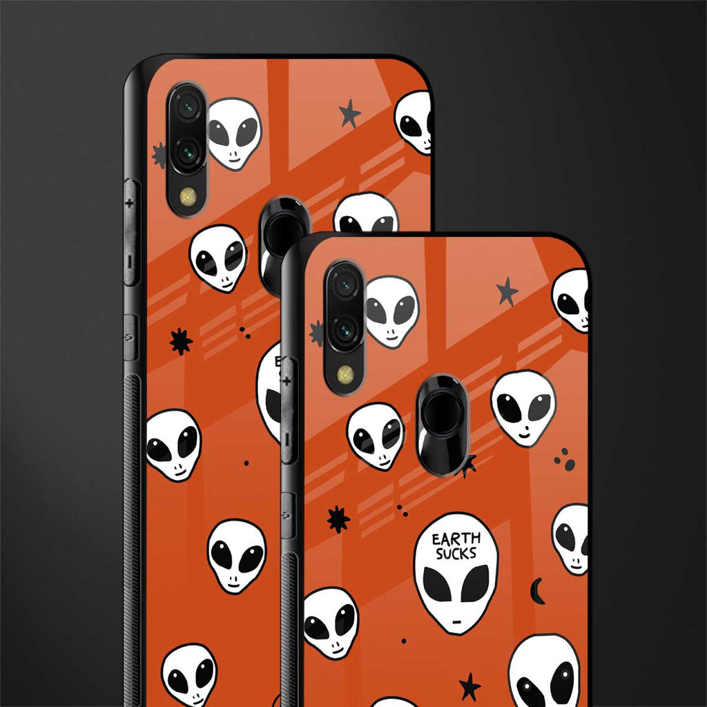 earth sucks glass case for redmi note 7 image-2