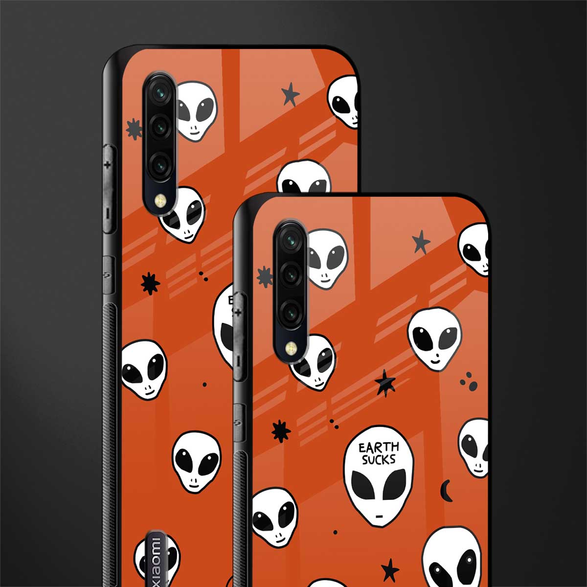 earth sucks glass case for mi a3 redmi a3 image-2
