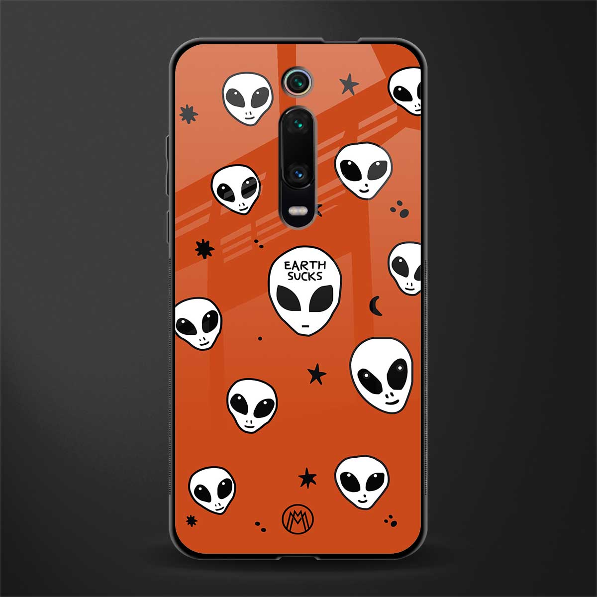 earth sucks glass case for redmi k20 pro image