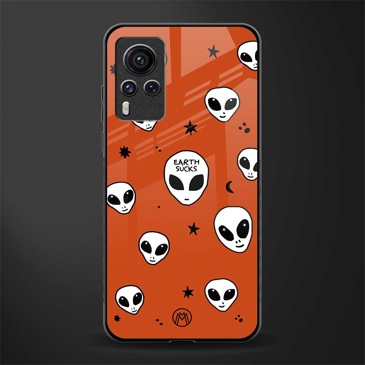 earth sucks glass case for vivo x60 pro image