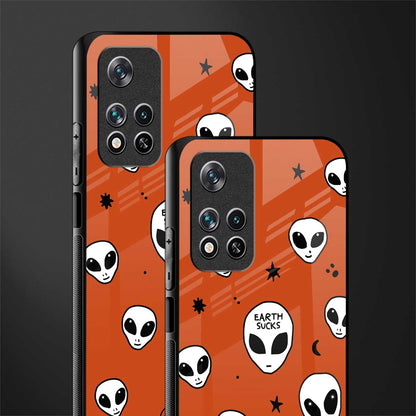 earth sucks glass case for poco m4 pro 5g image-2