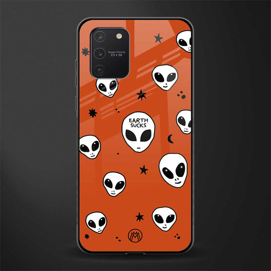 earth sucks glass case for samsung galaxy s10 lite image