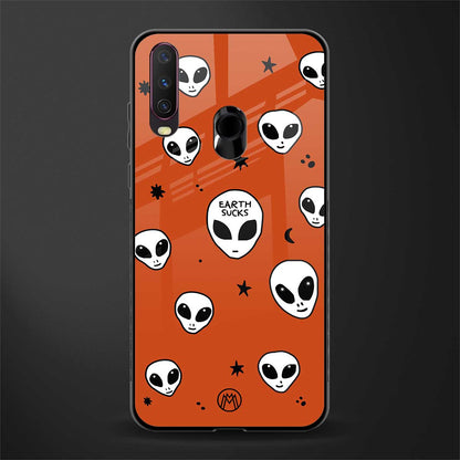 earth sucks glass case for vivo y17 image