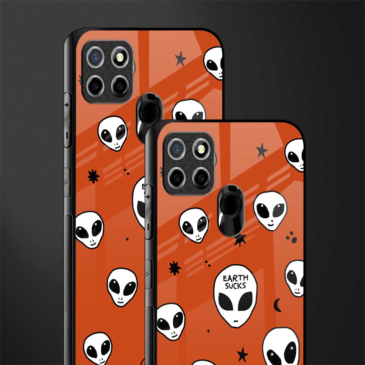 earth sucks glass case for realme narzo 30a image-2