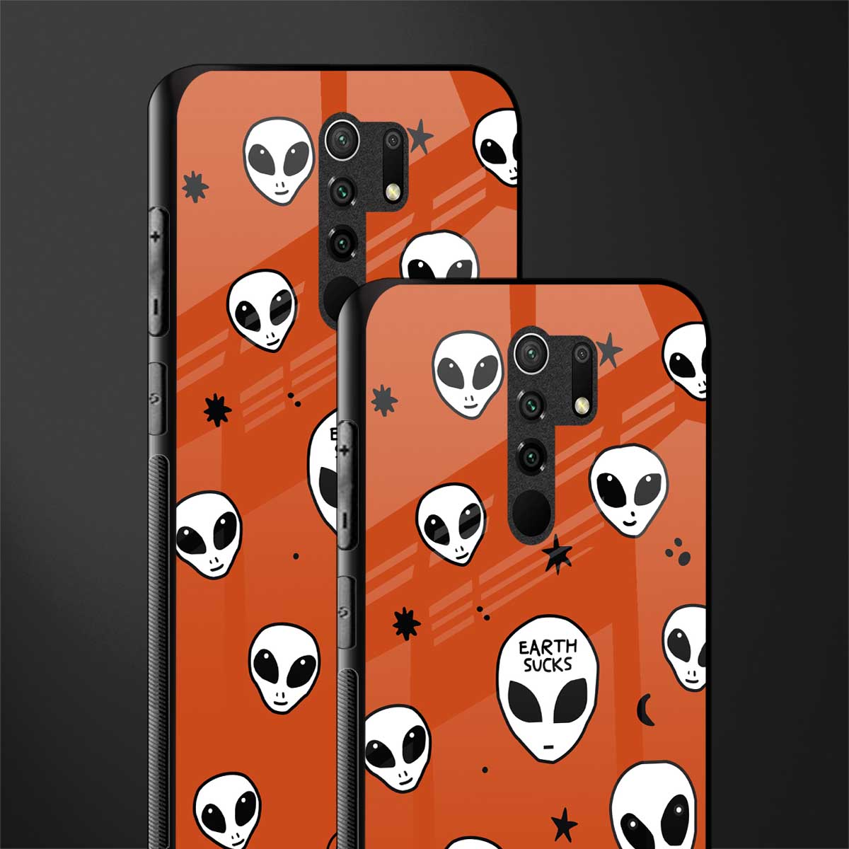 earth sucks glass case for redmi 9 prime image-2